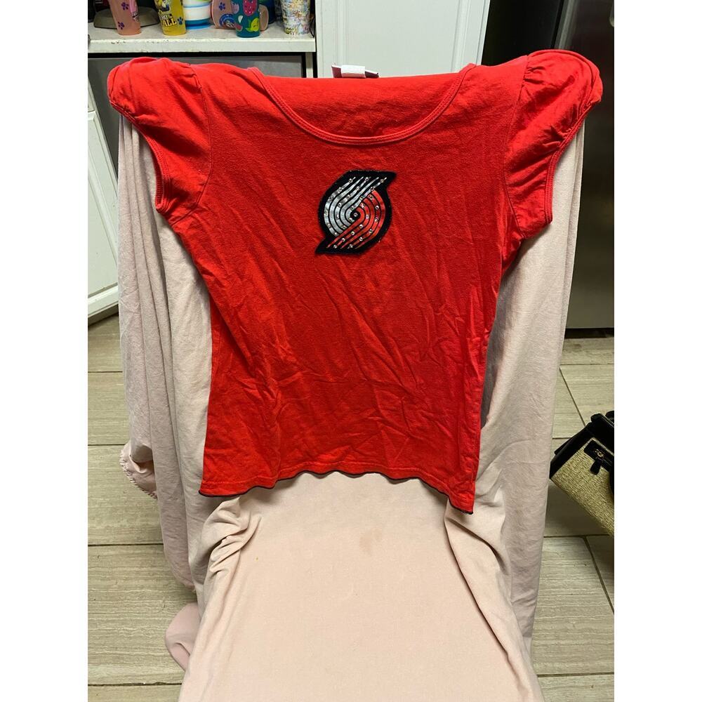 Vintage Kids Portland Trail Blazers Shirt Size L